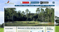 Desktop Screenshot of abitagolf.com